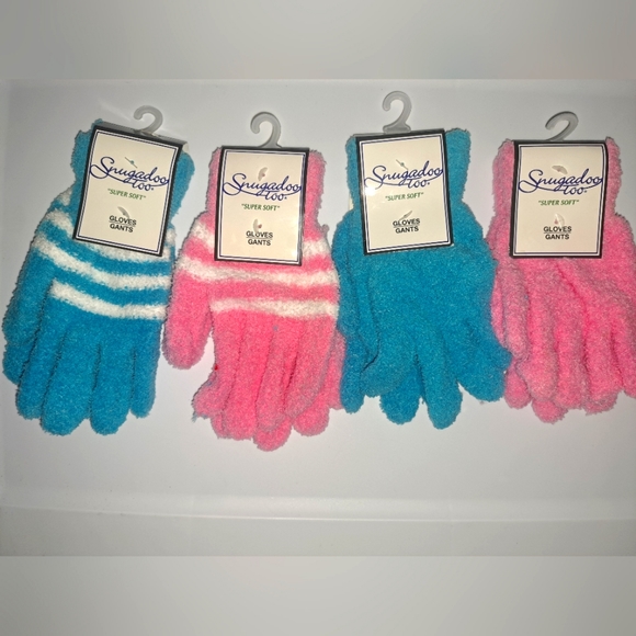 NEW Super Soft Snugadoo Too Gloves Bundle (4) - Picture 5 of 6